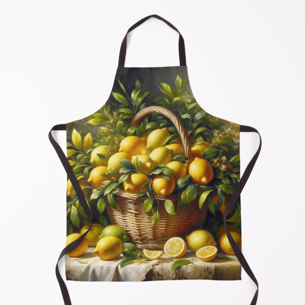 Item preview, Beautiful Basket of Lemons designed and sold by BingysBarn.