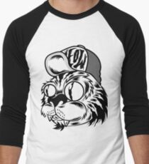 Meow cat Men's Baseball ¾ T-Shirt