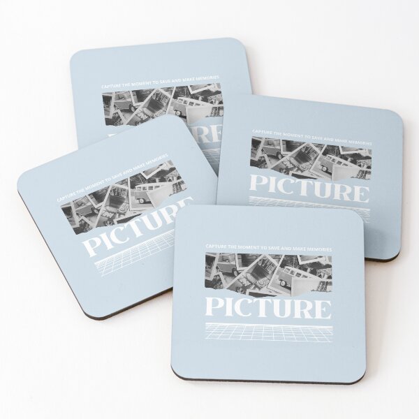 Item preview, Picture - Capture the Moment to Save and Make Memories | Pastel Blue Background designed and sold by RM-Journey.