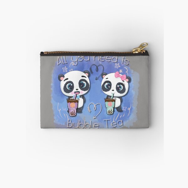 Item preview, Bubble Tea, sweet panda, funny pandas, All you need is Bubble Tea, Panda,  flower, designed and sold by GOLDENGARDENART.