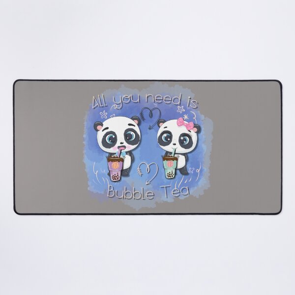 Item preview, Bubble Tea, sweet panda, funny pandas, All you need is Bubble Tea, Panda,  flower, designed and sold by GOLDENGARDENART.