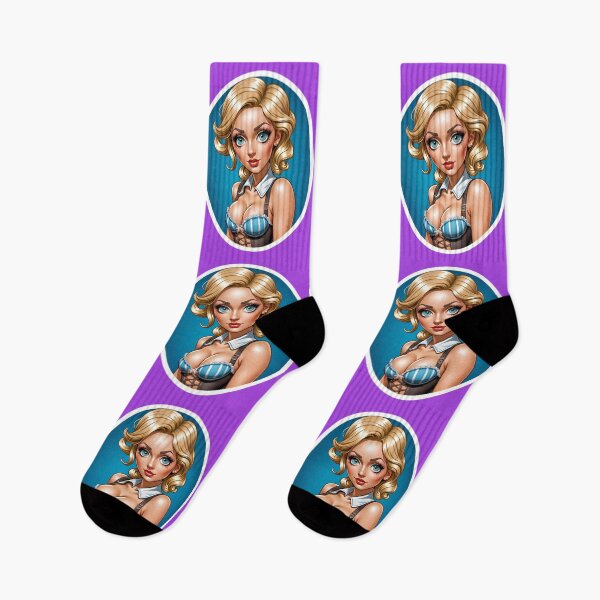 Item preview, Cute Sexy Anime Oktoberfest Lederhosen Girl designed and sold by TheArtOfPat.