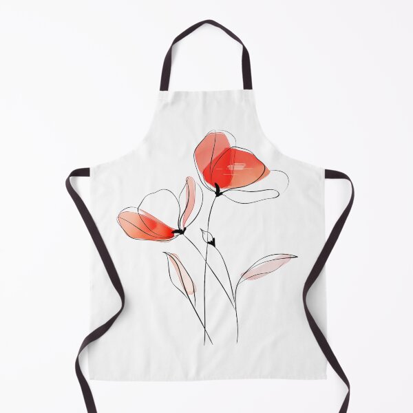 Item preview, Coquelicot Serenity: Two Poppy Flowers designed and sold by fluidwatercolor.