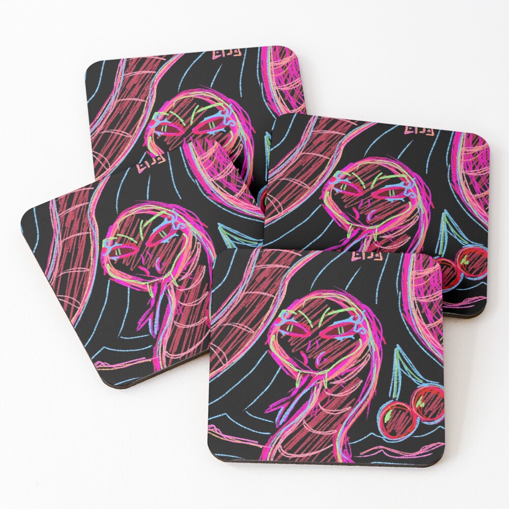 Item preview, Coasters (Set of 4) designed and sold by IlliaminatiWare.