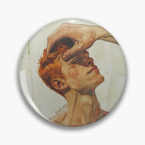 Item preview, Subtle Submission: Tender Male Illustration - GayDoodles Art designed and sold by GayDoodles.