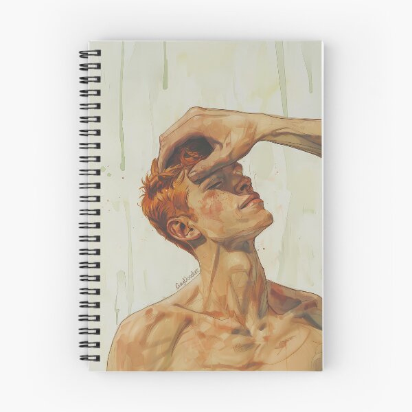 Item preview, Subtle Submission: Tender Male Illustration - GayDoodles Art designed and sold by GayDoodles.