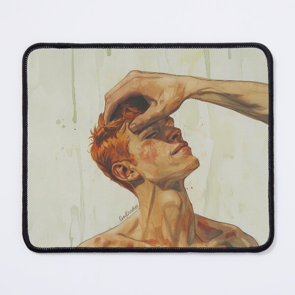 Item preview, Subtle Submission: Tender Male Illustration - GayDoodles Art designed and sold by GayDoodles.