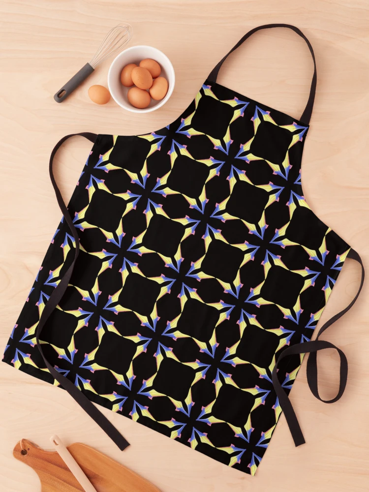 Thumbnail 1 of 6, Apron, Colorful Stars Pattern designed and sold by Meo Design.