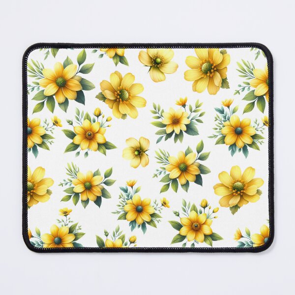 Item preview, Spring yellow flowers seamless pattern | Blossom background designed and sold by Katarzyna Dembek.