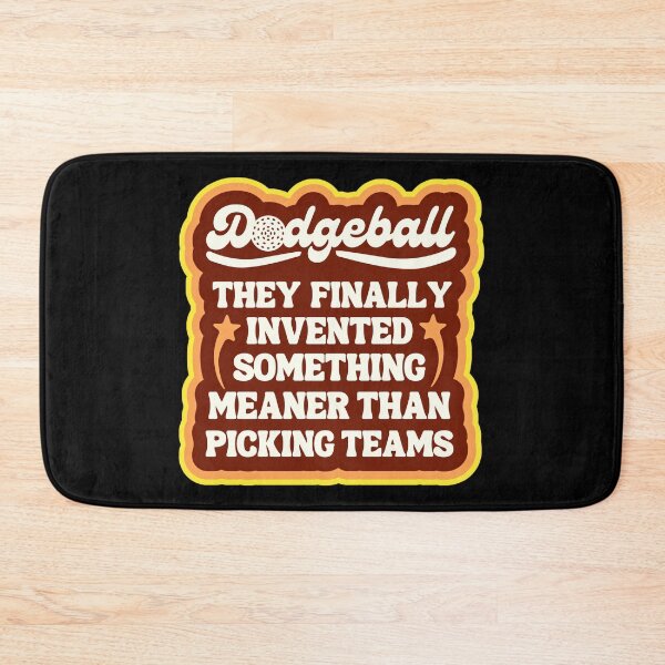 Item preview, Funny Dodgeball 70s Style Sportsmanship designed and sold by Renata Illustrata.