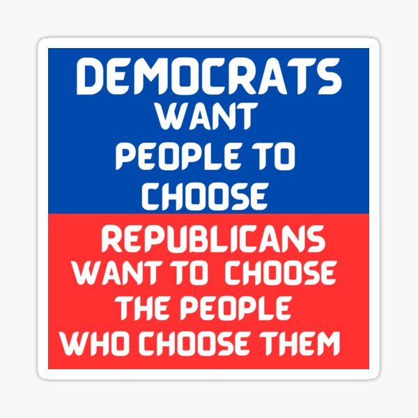 Item preview, DEMOCRATS REPUBLICANS designed and sold by Steven  LaRussa.