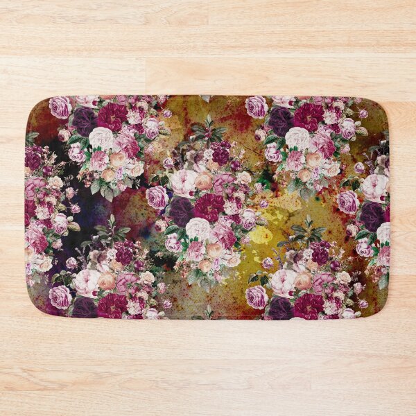 Item preview, Flowers in a diamond floral pattern, decorative pattern, modern design, flowers repeat pattern, multicoloured yellow floral   designed and sold by ZeinabTaha.