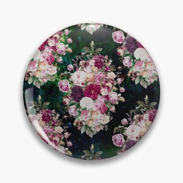 Item preview, Flowers in a diamond floral pattern, decorative pattern, modern design, flowers repeat pattern, dark green floral   designed and sold by ZeinabTaha.