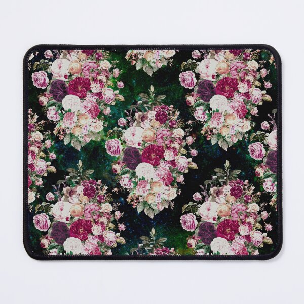Item preview, Flowers in a diamond floral pattern, decorative pattern, modern design, flowers repeat pattern, dark green floral designed and sold by ZeinabTaha.