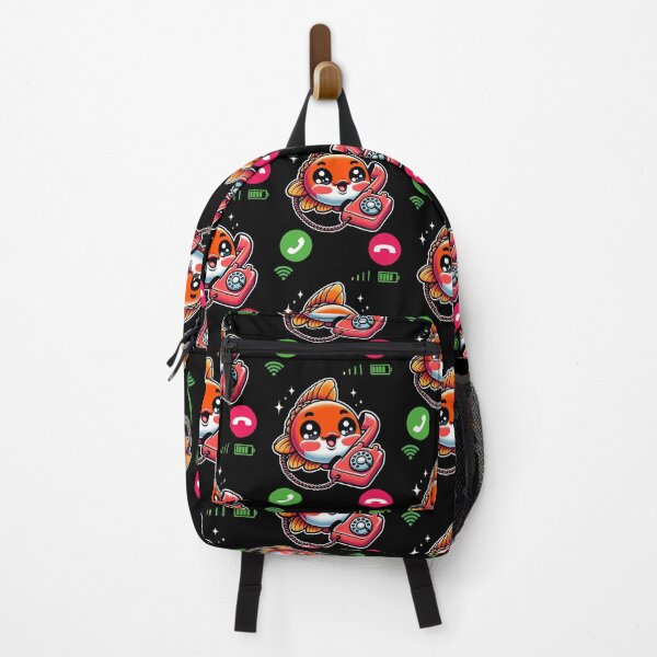 Item preview, Kawaii Carp Chatting on Phone designed and sold by ArtFeverShop.