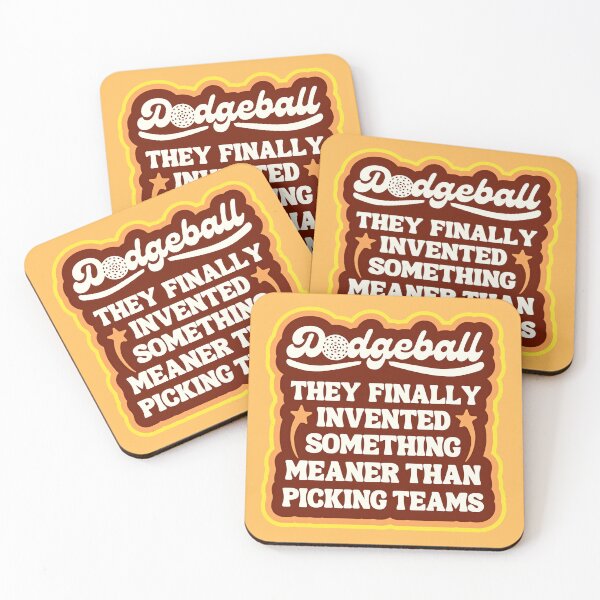 Item preview, Funny Dodgeball 70s Style Sportsmanship designed and sold by Renata Illustrata.