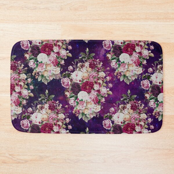 Item preview, Flowers in a diamond floral pattern, decorative pattern, modern design, flowers repeat pattern, purple floral   designed and sold by ZeinabTaha.