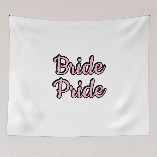 Item preview, Bride Pride - pink designed and sold by Inspirationmotivation.