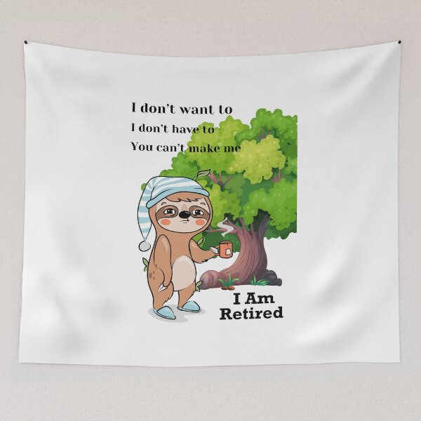 Item preview, Retired Nurse designed and sold by Echo Aesthetics.