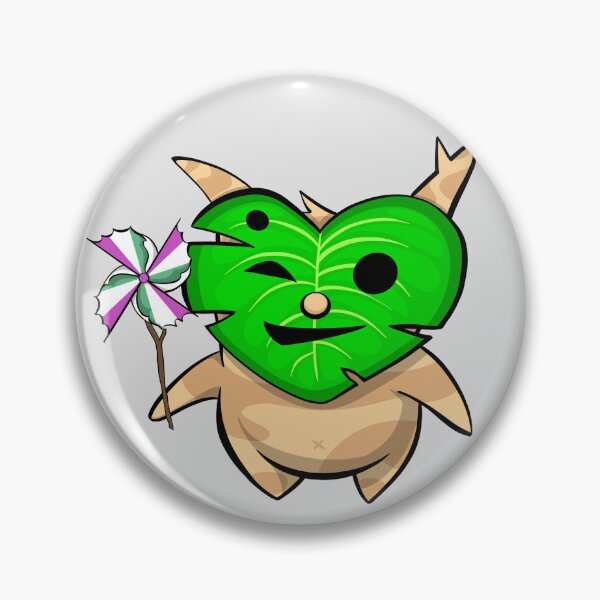 Artikelvorschau, Genderqueer Pride Korok entworfen und verkauft von Raccoon Trash.