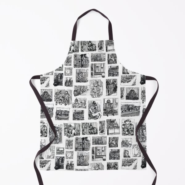 Item preview, Urban Sketch Patchwork designed and sold by Lauren Tregenza Fine Art.