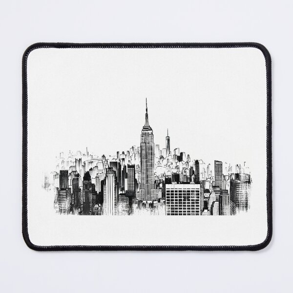 Item preview, City in black and white designed and sold by LianeLamoglia.