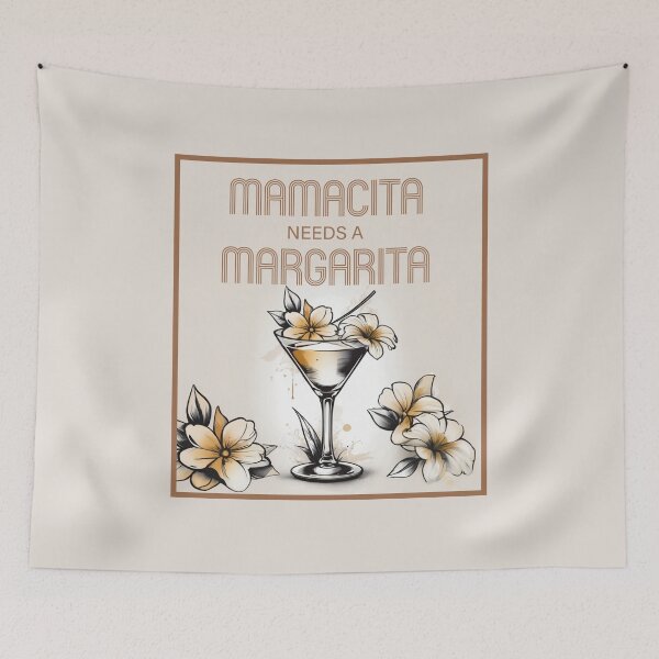 Item preview, MAMACITA NEEDS A MARGARITA. FUNNY SPANISH QUOTES designed and sold by La Loca.