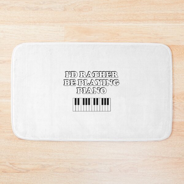 Item preview, Rather be playing piano - piano player designed and sold by Inspirationmotivation.