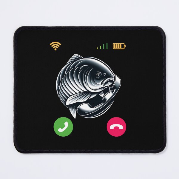 Item preview, Modern Carp on Call Elegant Aquatic Art designed and sold by ArtFeverShop.