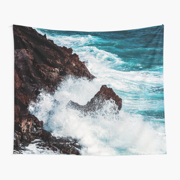 CONFRONTING THE STORM / Lanzarote, Spanien Wandbehang