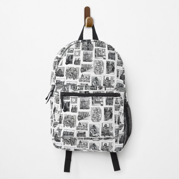 Item preview, Urban Sketch Patchwork designed and sold by Lauren Tregenza Fine Art.