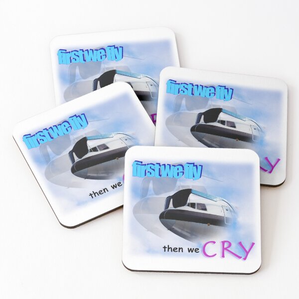 Item preview, first we fly then we cry designed and sold by flyhighaviator.