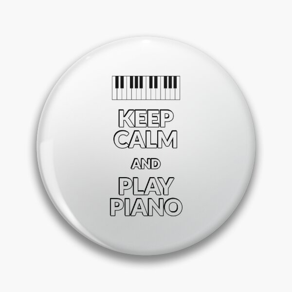 Item preview, Keep Calm and Play Piano  designed and sold by Inspirationmotivation.