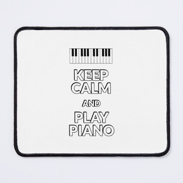 Item preview, Keep Calm and Play Piano designed and sold by Inspirationmotivation.