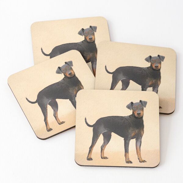 Item preview, Manchester Terrier Painting Original Animal Art designed and sold by alpendesigns.
