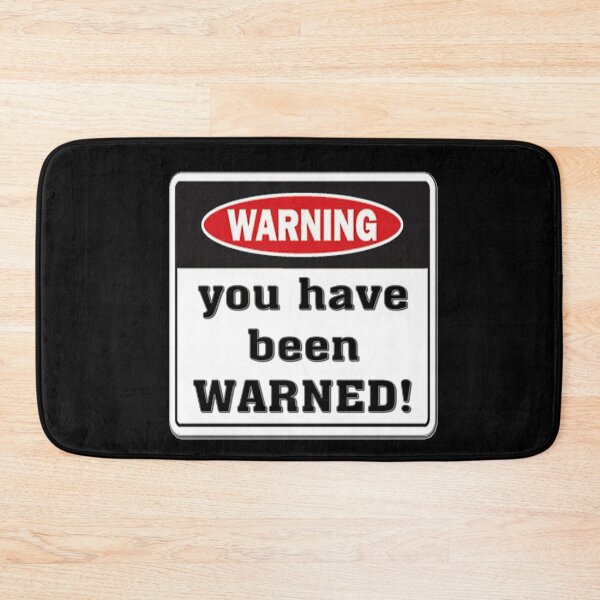Item preview, BEWARE OF WARNING SIGN designed and sold by THE AMERICAN TEEVANGELIST.