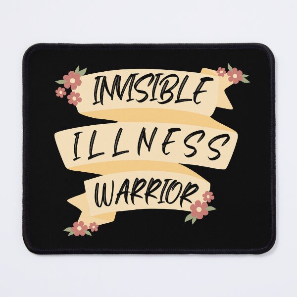 Item preview, Invisible Illness Warrior designed and sold by Growing Brain Co.