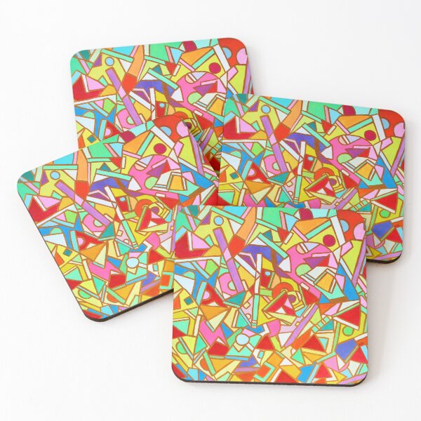 Item preview, 142. London - Colorful Vibrant Abstract Art by Veera Zukova designed and sold by Veera Zukova.