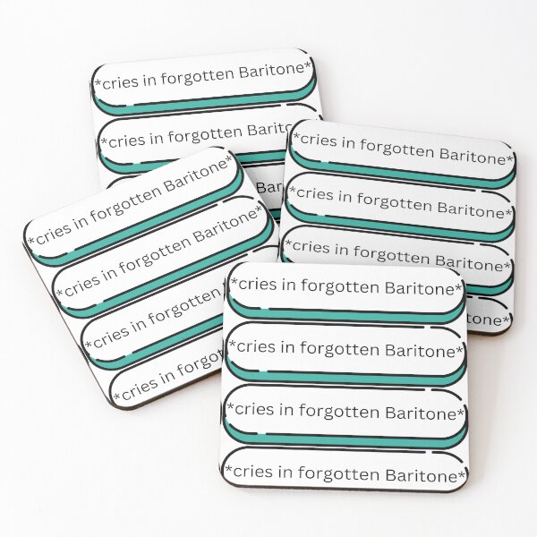 Item preview, *cries in forgotten Baritone* designed and sold by PresleyRoach.