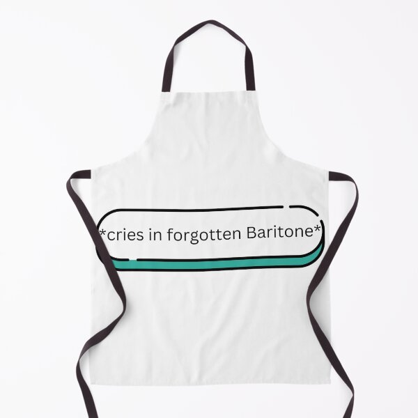 Item preview, *cries in forgotten Baritone* designed and sold by PresleyRoach.