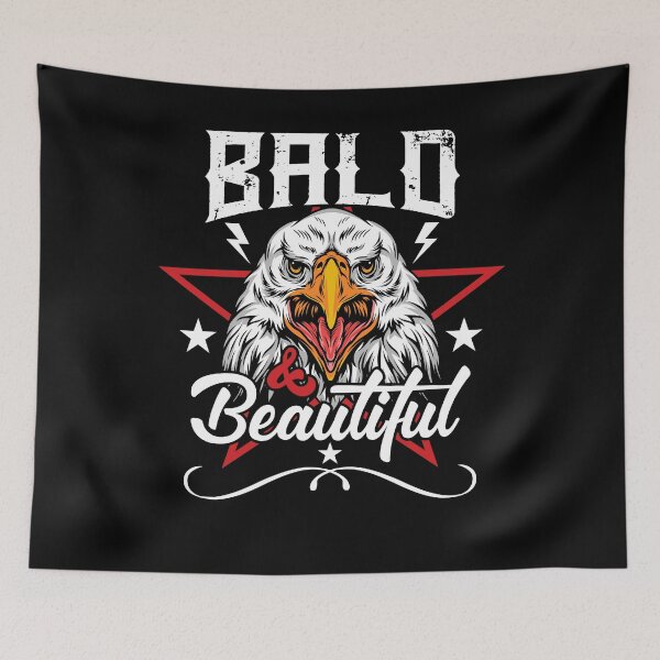 Item preview, Bald & Beautiful: Majestic Bald Eagle Screaming T-Shirt designed and sold by RiffRaffGraffix.