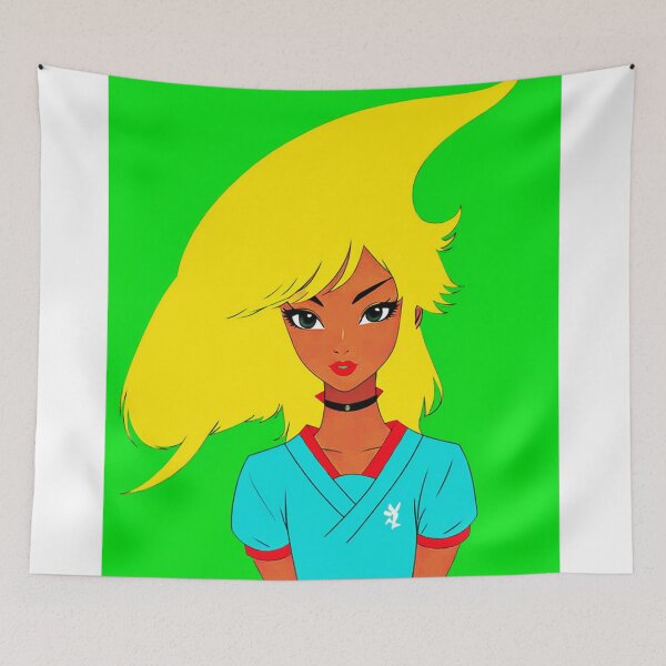 Item preview, SPORT IS FREEDOM WITH GREEN BACKGROUND mulher samurai 2 designed and sold by glauco54.