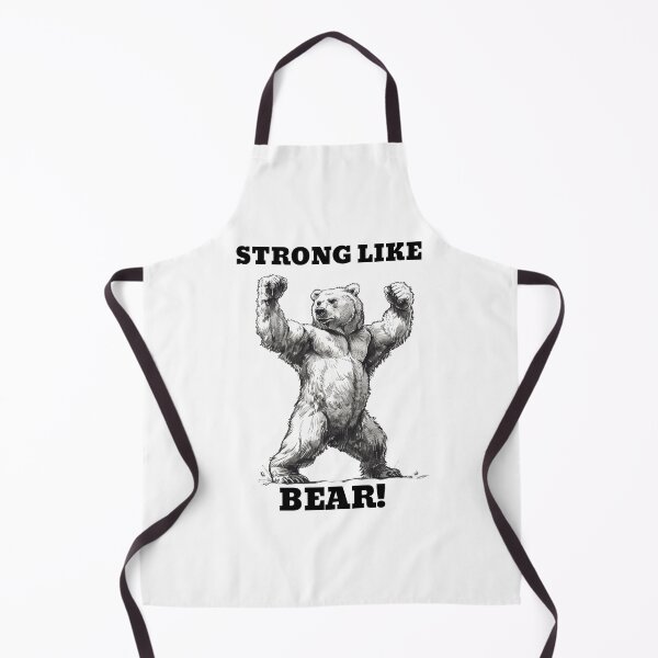 Item preview, STRONG LIKE BEAR design - Flexing Muscles, Jacked and Shredded Bear - Gym, Fitness, Workout Merch - Merch for Bodybuilders, Weightlifters and Powerlifters - Animal Themed gear designed and sold by Primal Pump Co LTD.
