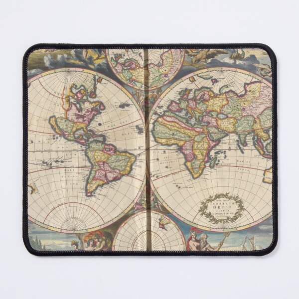 Item preview, Old Vintage World Atlas Map designed and sold by Retro-Reverie.