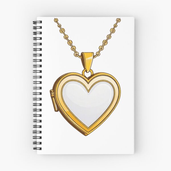 Item preview, Gold Heart Locket Necklace designed and sold by CraftyKayla26.