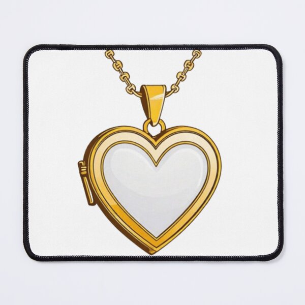 Item preview, Gold Heart Locket Necklace designed and sold by CraftyKayla26.