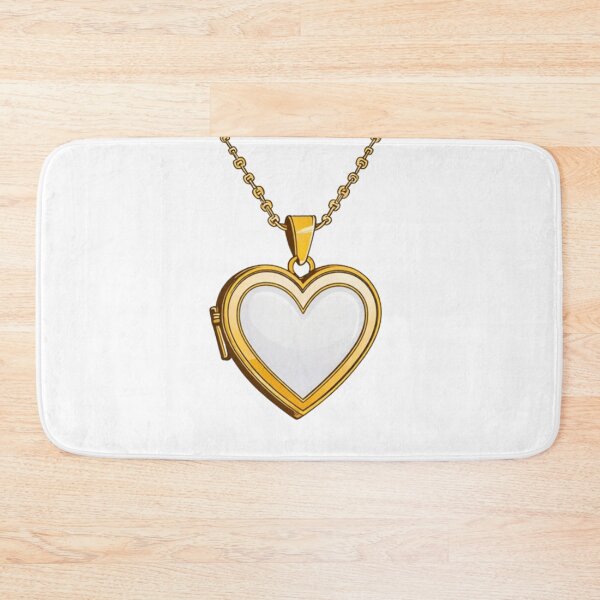 Item preview, Gold Heart Locket Necklace designed and sold by CraftyKayla26.
