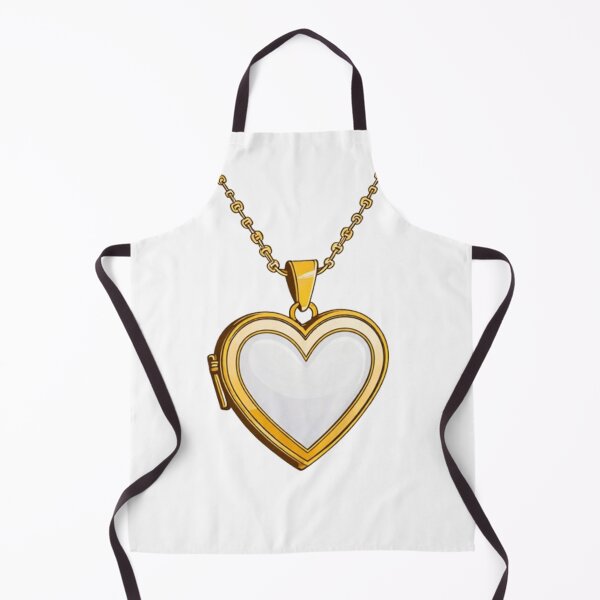Item preview, Gold Heart Locket Necklace designed and sold by CraftyKayla26.