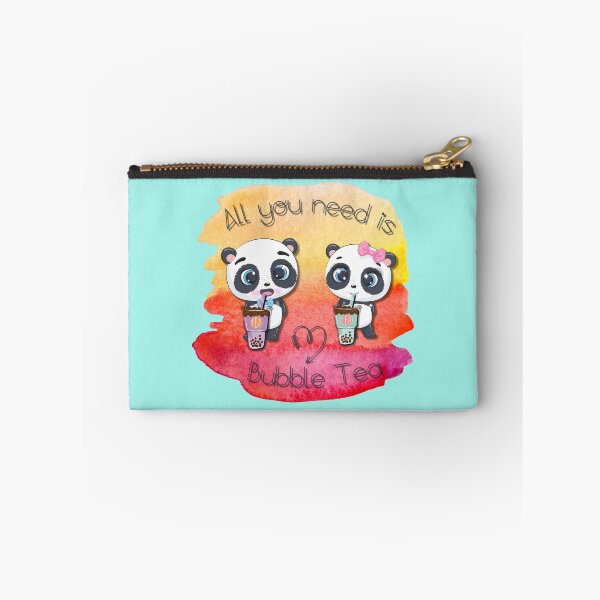 Item preview, Bubble Tea, sweet panda, funny pandas, All you need is Bubble Tea, Panda, painted, designed and sold by GOLDENGARDENART.