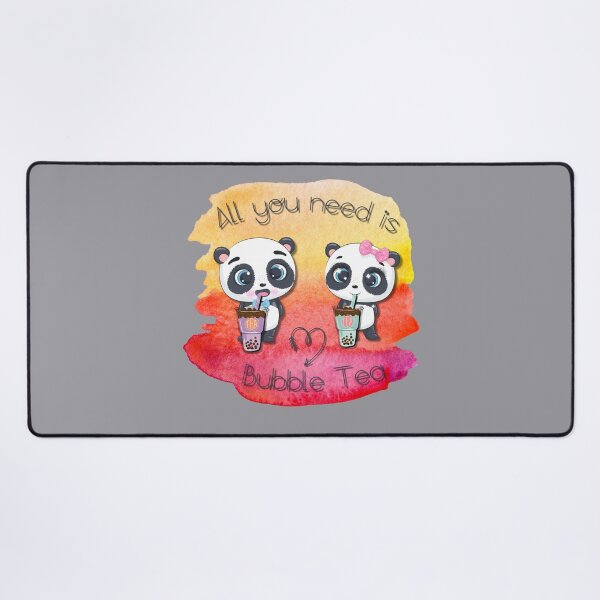 Item preview, Bubble Tea, sweet panda, funny pandas, All you need is Bubble Tea, Panda, painted, designed and sold by GOLDENGARDENART.